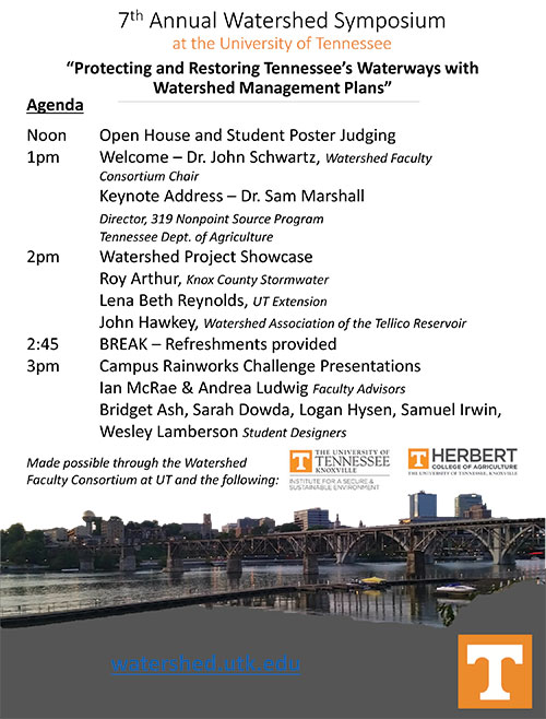 picture of watershed symposium flyer
